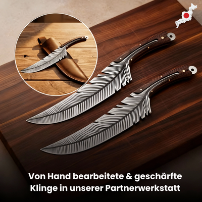 Geschmiedetes „Plume“-Messer – Vielseitige Chefklinge