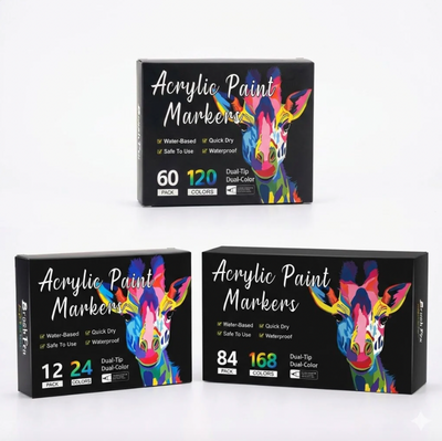 AcryliPop – Pennarelli acrilici per risultati perfetti