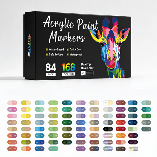 AcryliPop – Pennarelli acrilici per risultati perfetti