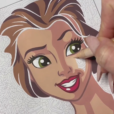 Acryl-Marker mit doppelter Spitze – Kein Durchdrücken aufs Papier, professionelles Finish